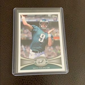 Nick Foles card